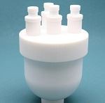 PTFE Four Neck Flask