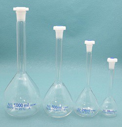 Volumetric Flask Clear 