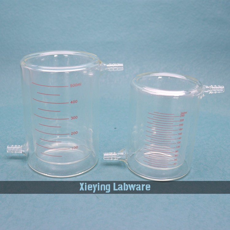 glass jacketed beaker
