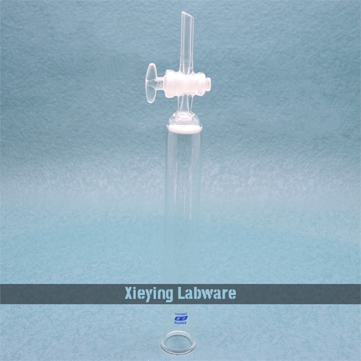 Glass Fritted Chromatographic column