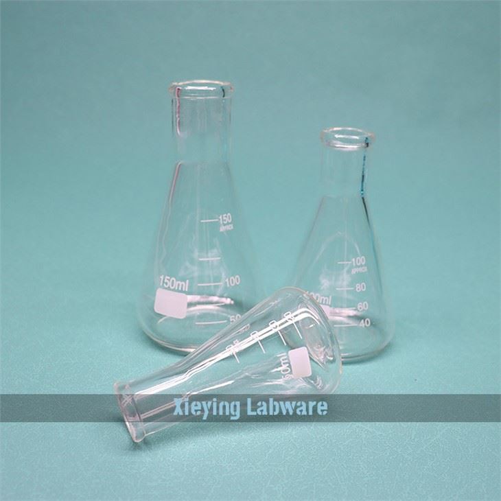 Narrow Neck Triangle Flask