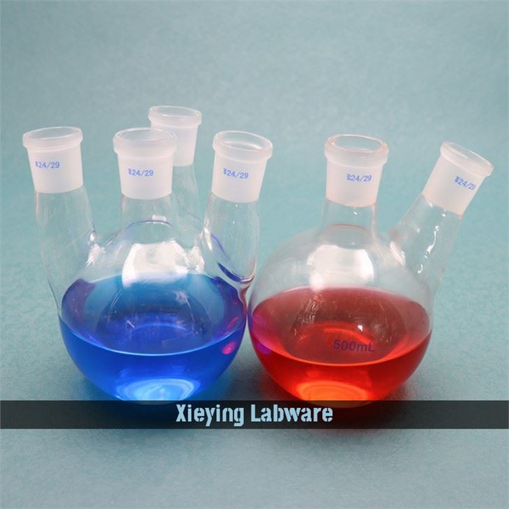 Flat bottom glass boiling Flask