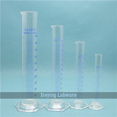 Measuring Cylinder with Hexagonal Base