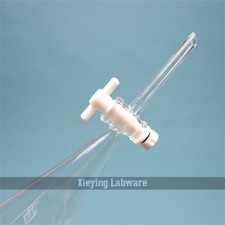 Separating funnel with PTFE stopcock