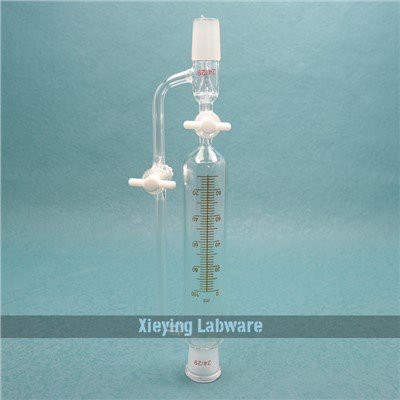 Pressure Equalizing Dropping Funnel Double PTFE Stopcock