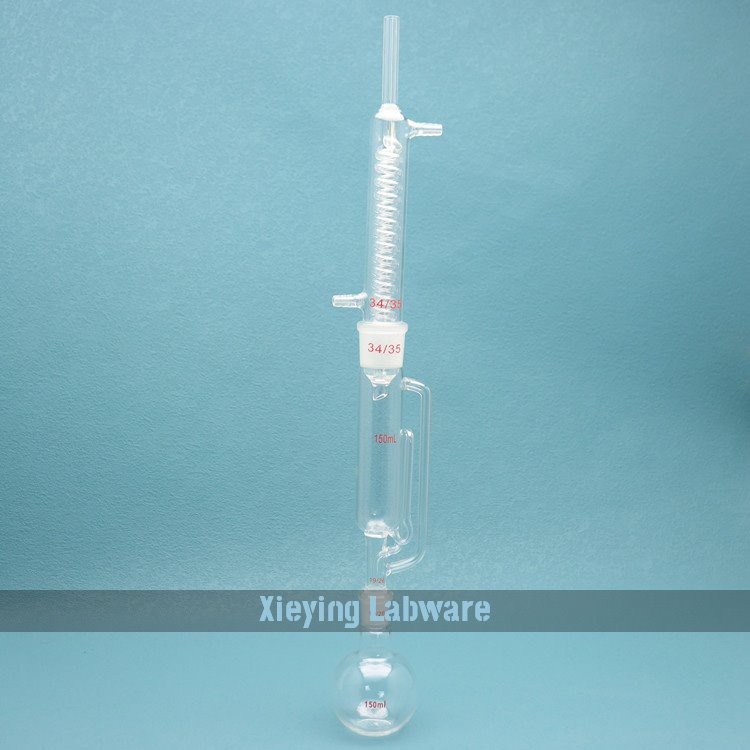 Soxhlet Extraction Apparatus with Coil Condenser